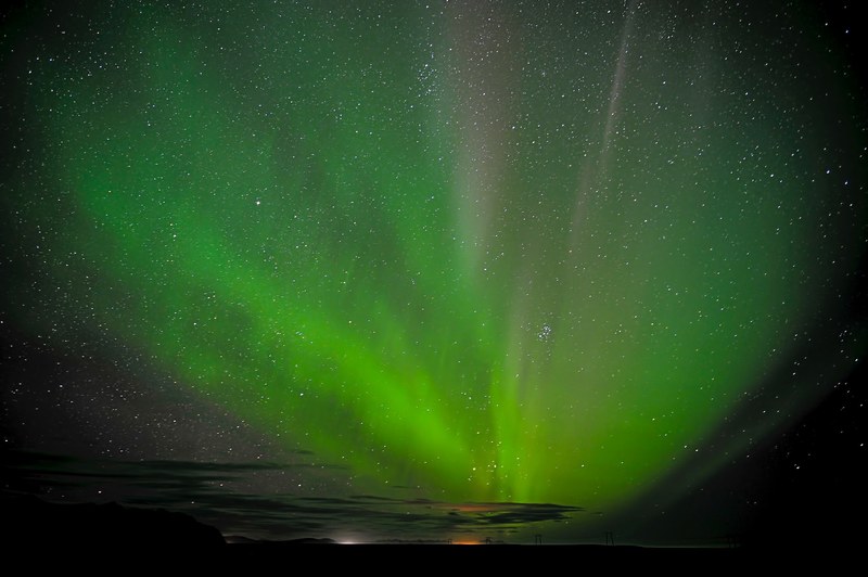star aurora boreali northern light and sky 4k