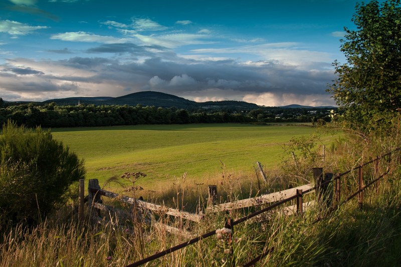 pasture countryside farm and rural 4k