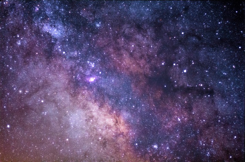 the stars and galaxy as seen from rocky mountain national park, _stars galaxy rocky mountain 4k