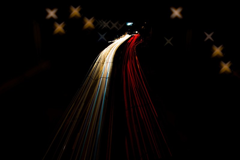 night star line and effect 4k