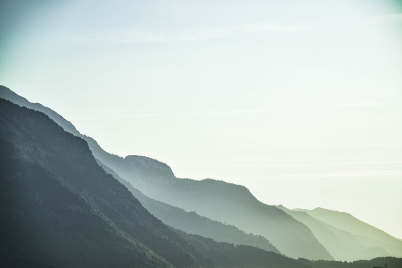 mountain layers 4k