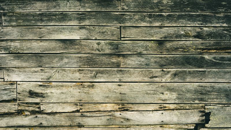 wall, wooden, stains, 4k