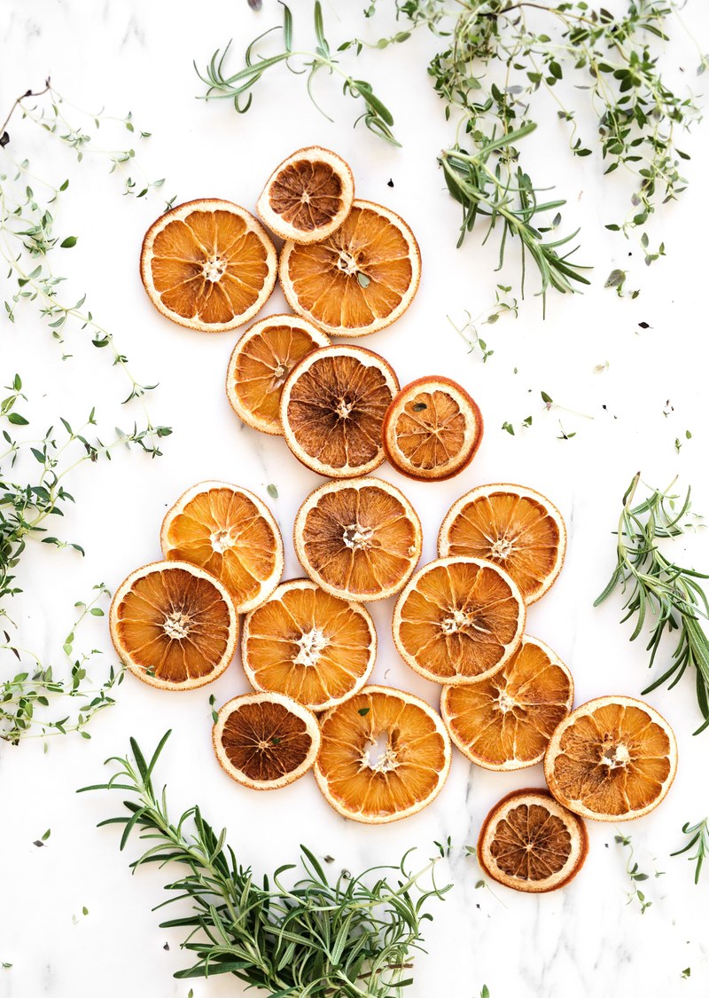 dried orange goodness 4k