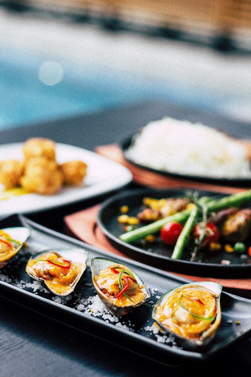 japanese fusion food 4k