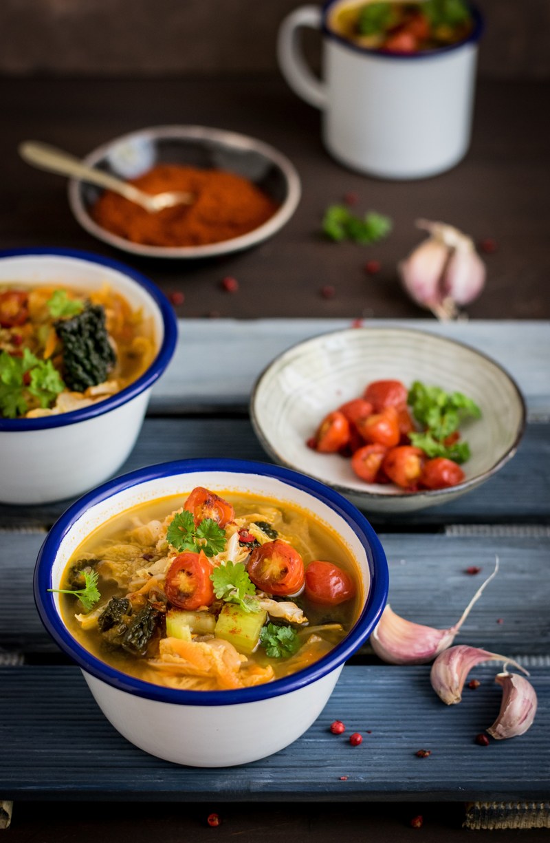savoy cabbage soup 4k
