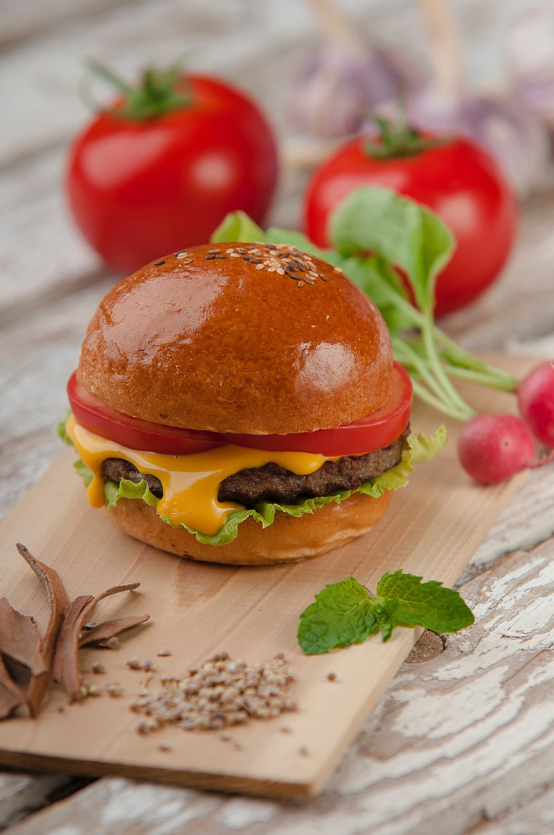 hamburger 4k