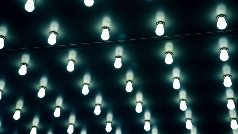 lamps, lighting, ceiling, 4k