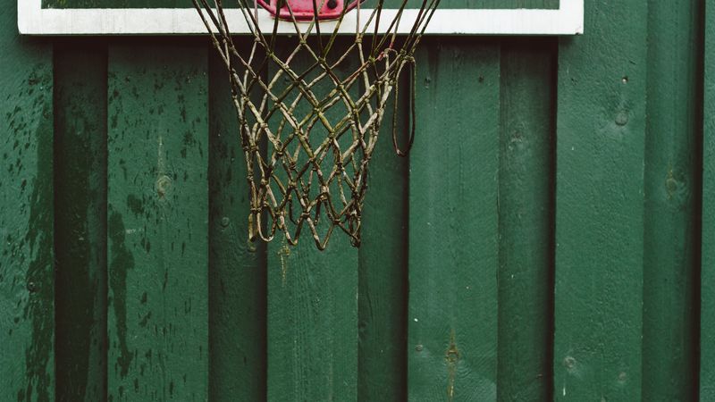 basketball net, wall, ring, 4k