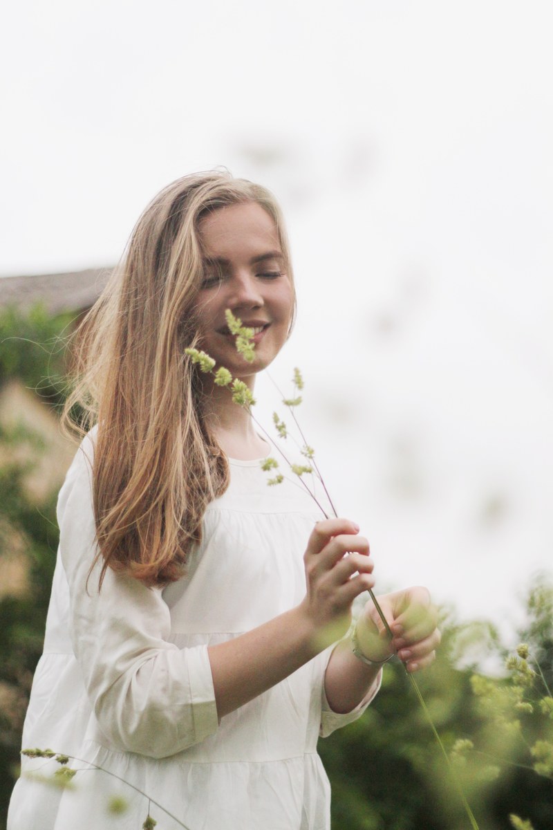 nature happy smile and girl hd, 4k