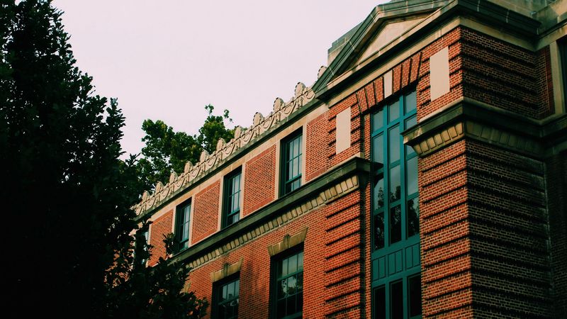 facade, building, windows, 4k