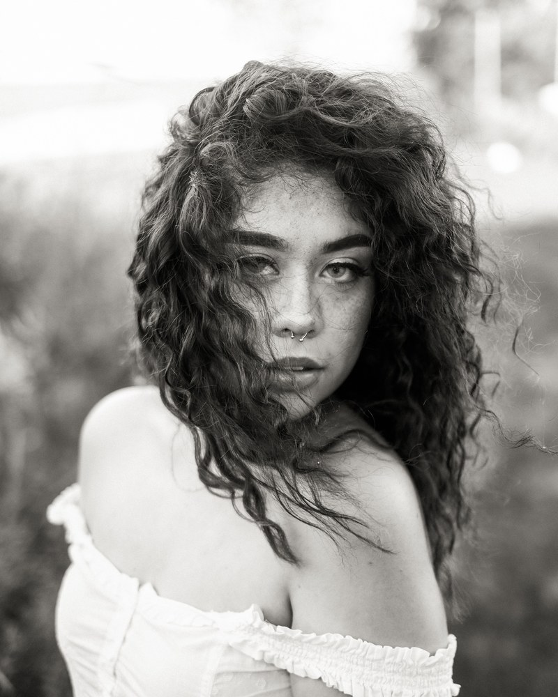 black and white eye beauty and girl hd, 4k