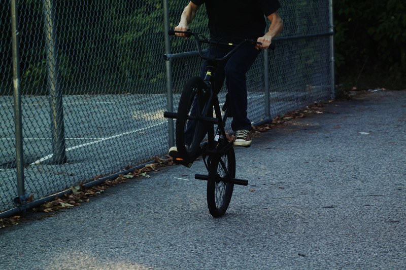 person bike sport and bmx 4k