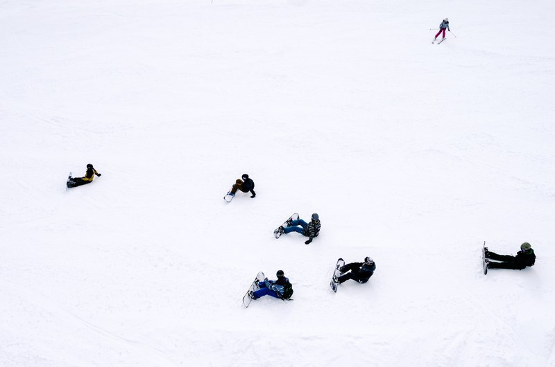 snow winter snowboard and snowboarding 4k