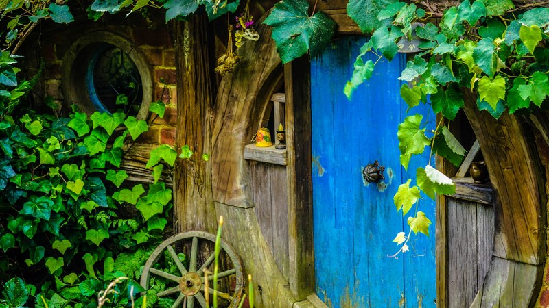 fantasy outdoor the shire and hobbit 4k