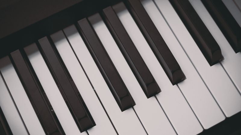 pianos, keys, musical instrument, 4k