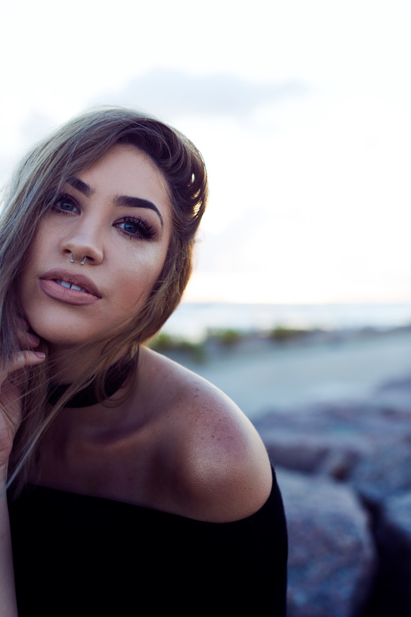 blue eye beautiful woman and beauty hd, 4k