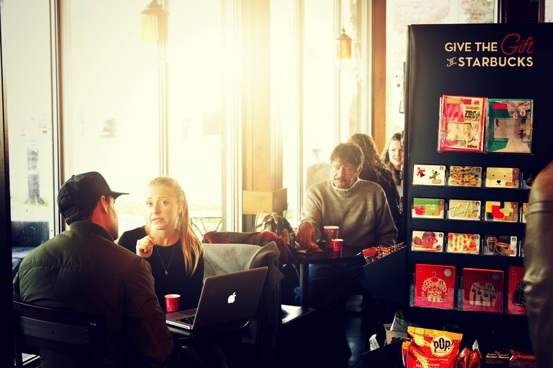 gift christma sun and coffee 4k