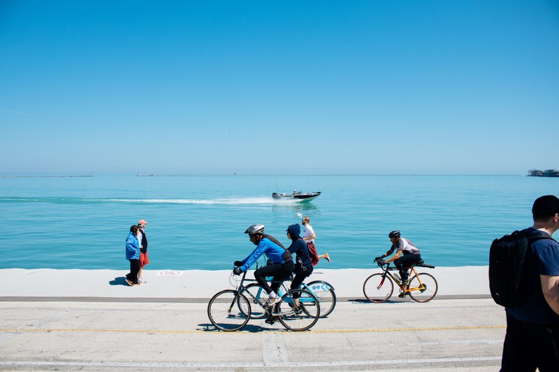 person lake michigan outdoor and lifestyle 4k