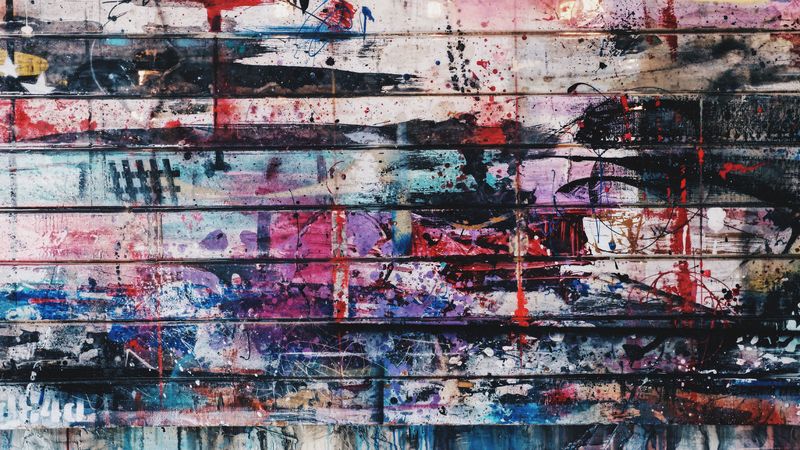 texture, paint, wall, wooden, 4k