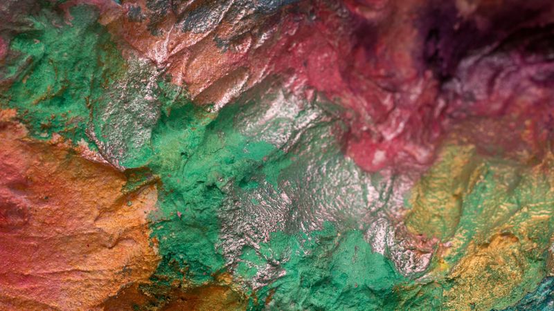 surface, paint, multi-colored, 4k