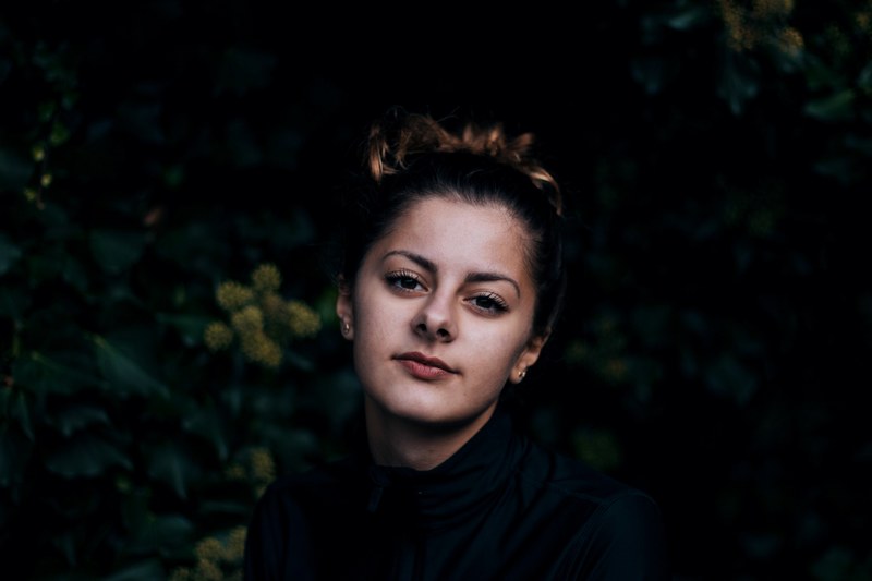 woman female face and portrait 4k