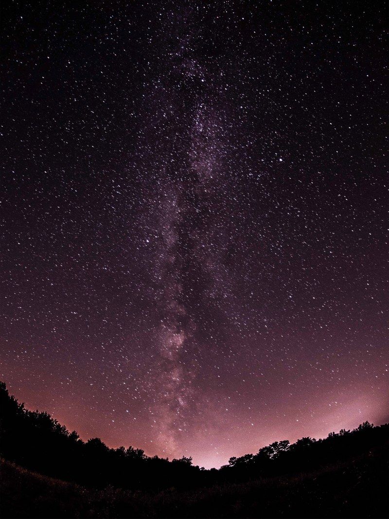 starry night long exposure milky way and night sky hd, 4k