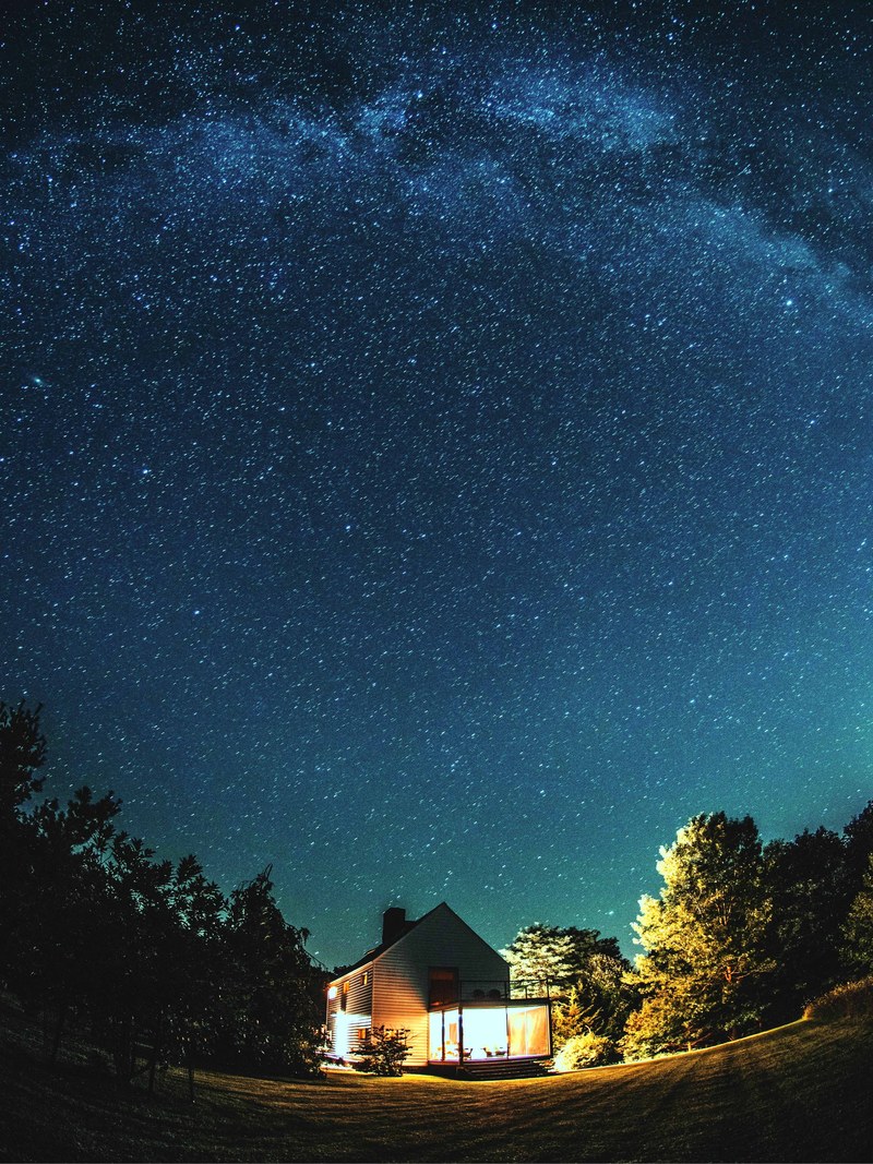 starry night new york night sky and long exposure hd, 4k