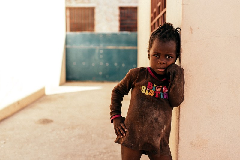 girl mission trip child and kid 4k