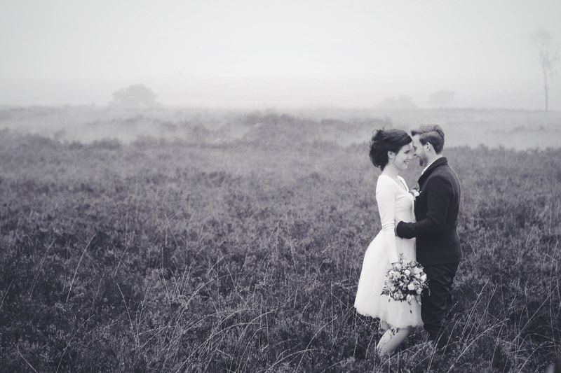 vintage newlywed forest and wedding 4k