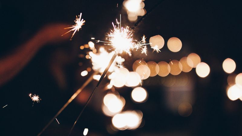 bengal fire, glare, glitter, 4k