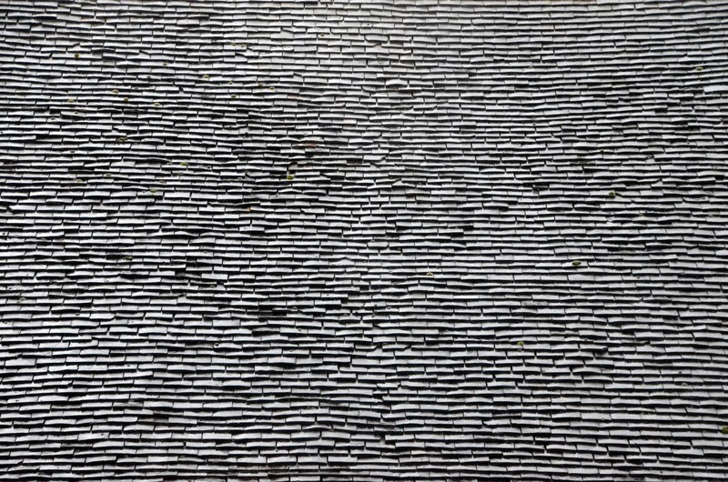 irregular pattern pattern roof tile and roof 4k