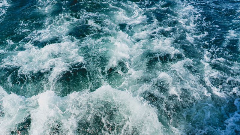 water, sea, foam, surf, spray, 4k