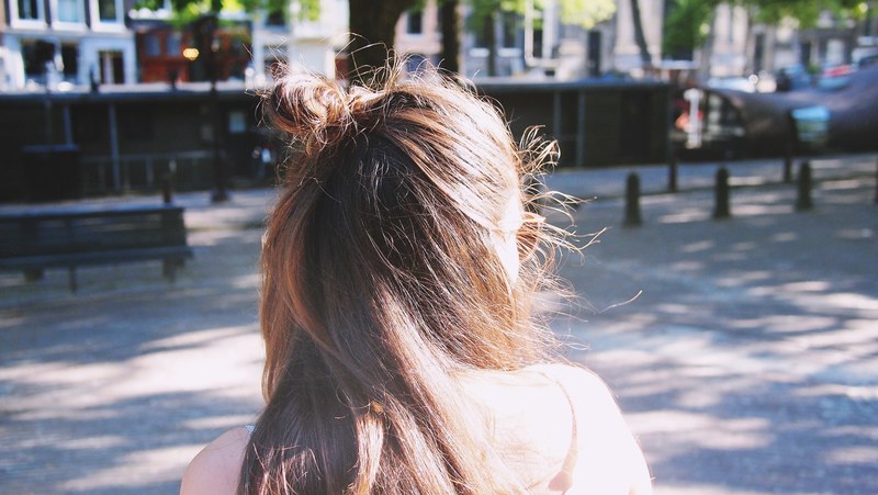 person street photography student and tourist 4k