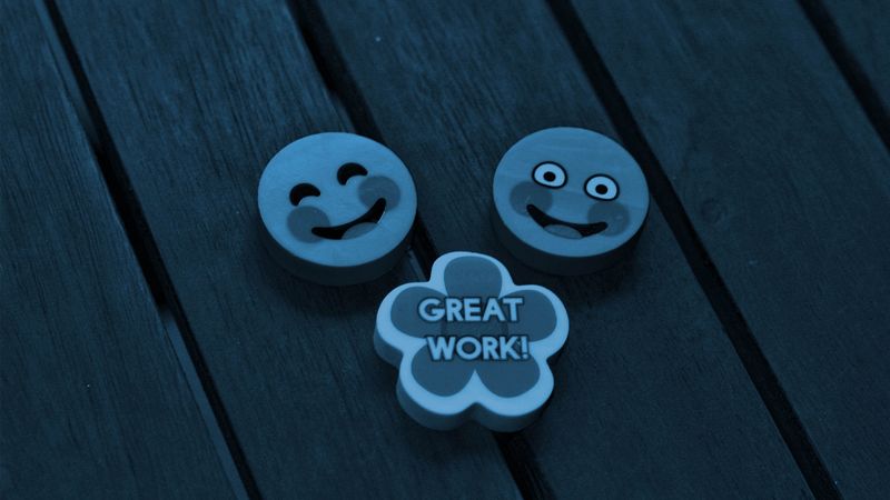 smile, badges, smiles, inscription, 4k