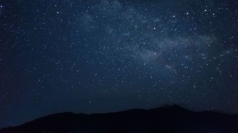 starry sky, night, space, stars, 4k