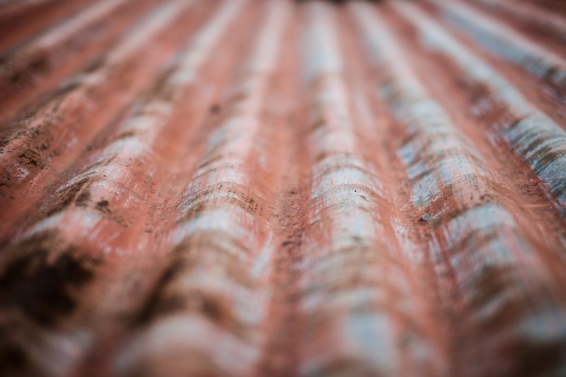 tin roof metal roof rust and detail 4k