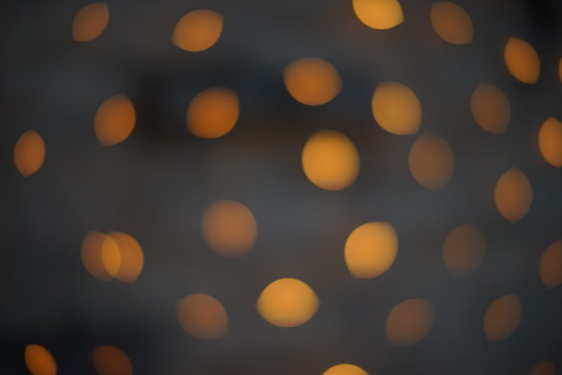 blur light night and bokeh 4k