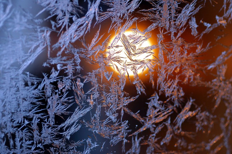 night christma sun and light 4k