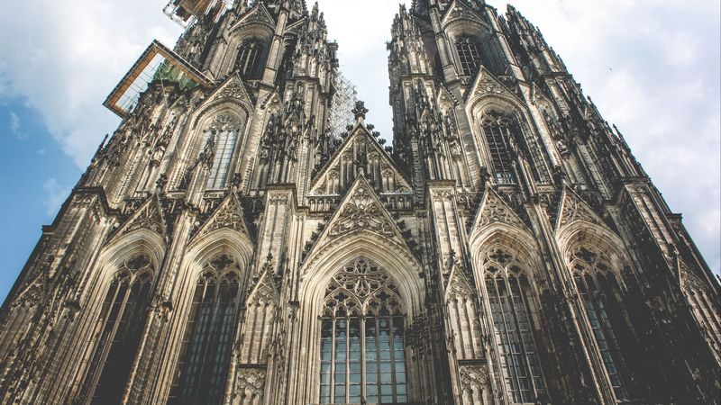 cathedral, church, germany, cologne, 4k