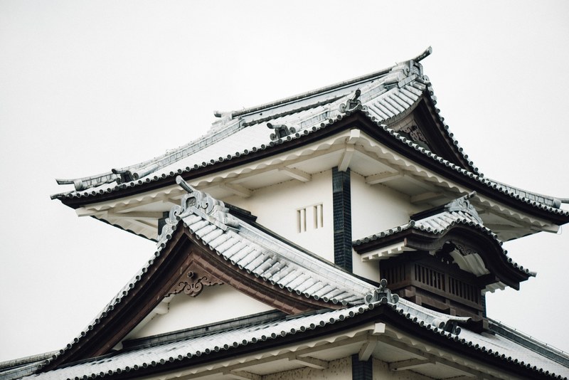 roof architecture building and ornate 4k