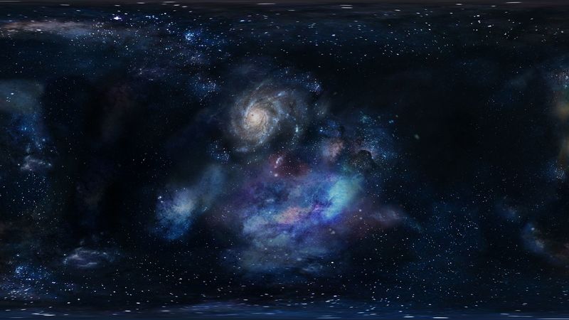 galaxy, space, stars, 4k