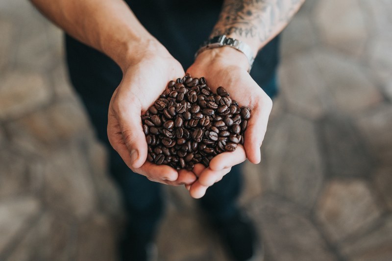coffee caffeine coffee bean and coffee shop 4k