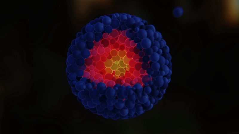 balls, shapes, structure, 4k