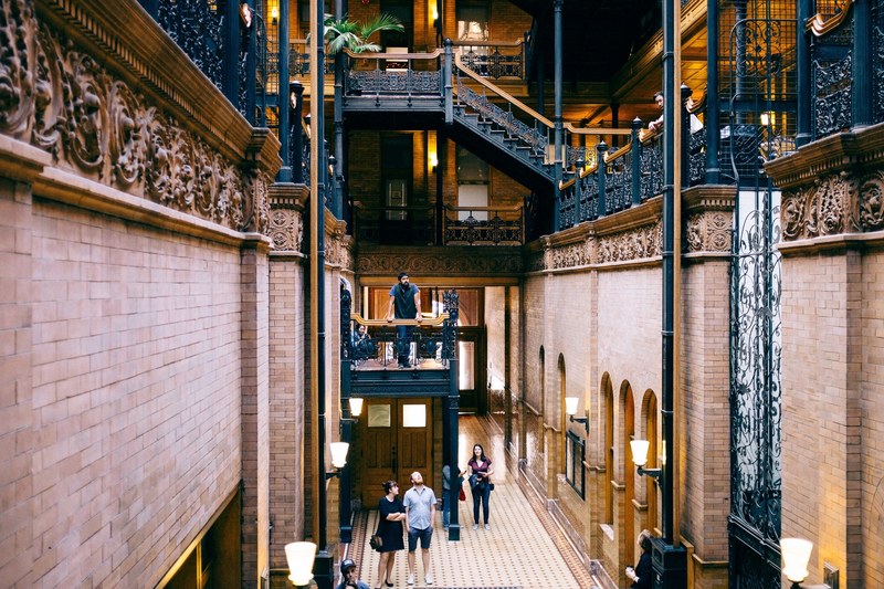 architecture indoor building and bradbury 4k