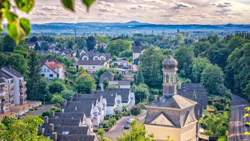 village, houses, idyll, hdr, 4k