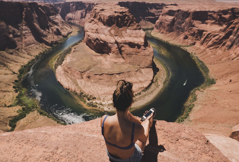 horseshoe bend 4k
