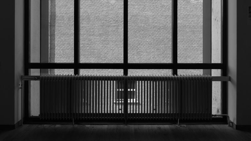 window, battery, wall, 4k