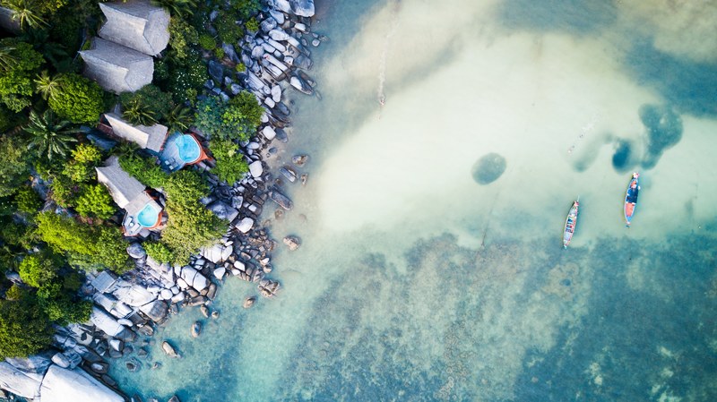 drone view from above looking down and aerial view 4k