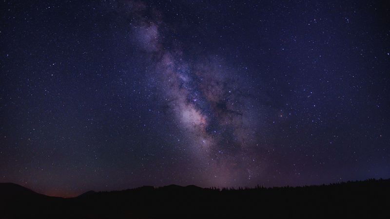 starry sky, night, stars, sky, 4k