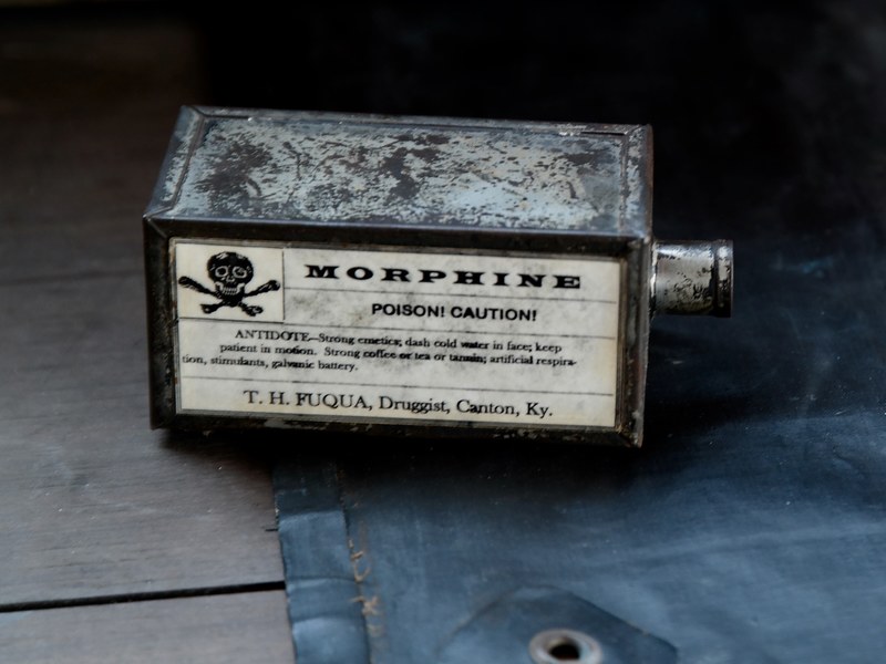 doctor medicine vintage and morphine 4k